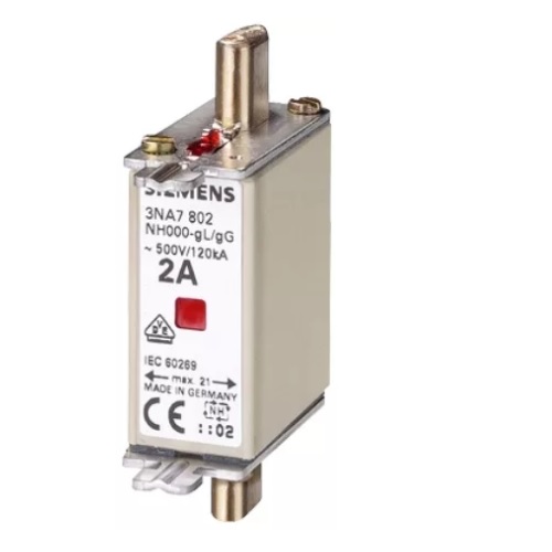 Siemens HRC Fuses (DIN) 3NA78070RC, 20 A